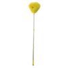 Ceiling Fan Cleaning Brush with Triangular Notch Design Extendable Pole Fan Blade Cleaner Kitchen Bathroom Hotel Dormitory Cleaner