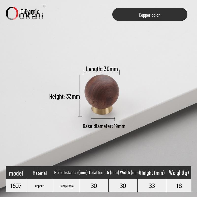 Colorful Ceramic Knob for Cabinets & Drawers - Round, Single Hole Design