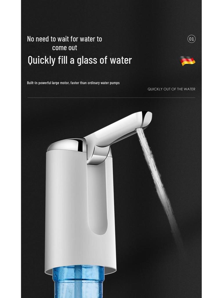 Rechargeable Folding Electric Water Dispenser with Insect-Proof Feature