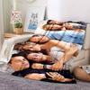 Cozy F-Friends Comedy Movie Characters Flannel Blanket for Beds Room Decoration Picnic - Customizable Gift Blanket