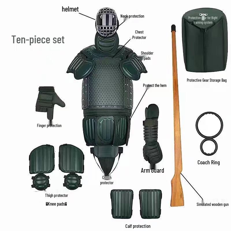 Reinforced Combat Protective Gear Set