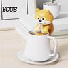 Mini Food Fan Clip-on Cooling for Cup & Bowl, Rechargeable Dog Fan, Clip-On Edge Hanging Cooler Hot Drinks Coffee Tea