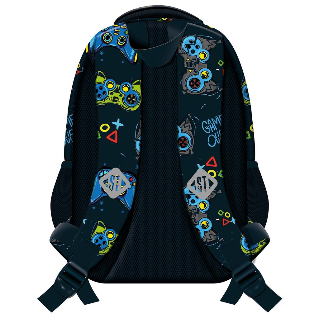 St.Right Kids Backpack Waterproof Preschool and Excursion Backpack Color Pads Collection BP71 38x26.5x16cm