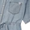 INTERCREW Women'S Fade Wash Shirt Dress L Blue Ita2Ol63Alb