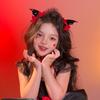 2 Pcs Y2K Bat Wings Hair Clips Gothic Style Devil Horn Hair Clips Halloween Hairpins Spicy Girl