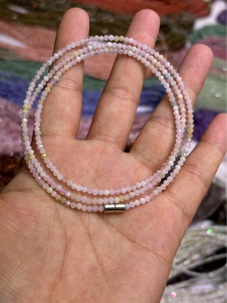 Multi-Row Crystal Stackable Bracelet, Anklet & Necklace Set - Women's Niche Style Gift