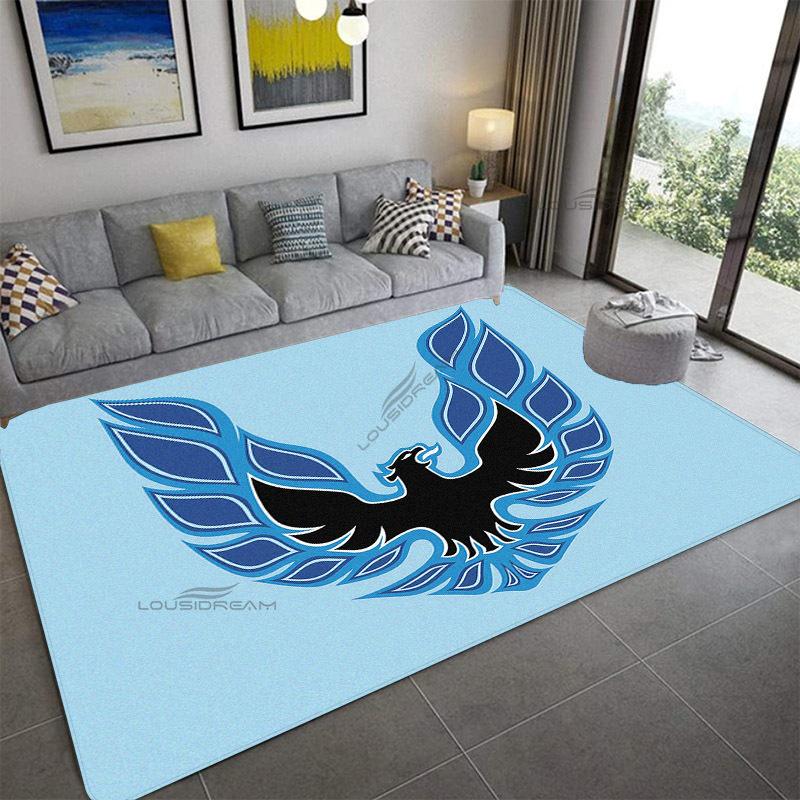 Firebird Pattern Carpet Trans Am Home Decoration Bedrooms Floor Pad Can Customize Rug Living Room Cushion Door Pad