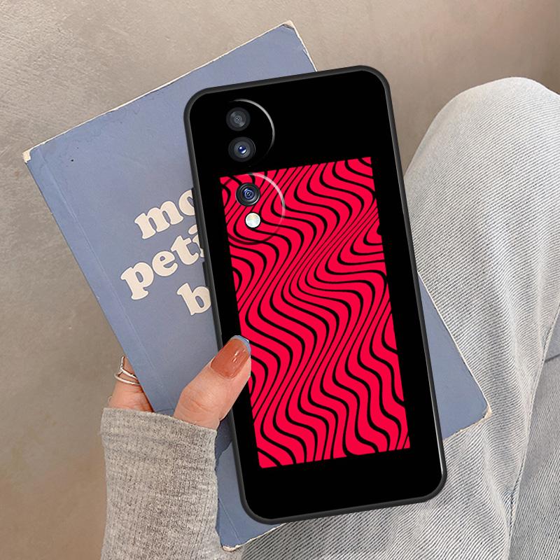 

Pewdiepie Wave Case For Honor Magic 8 Pro 5 6 7 Lite Cover For Honor 400 200 90 70 50 X8a X8b X9a X9b X9c Honor Magic7 Lite
