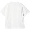 Carhartt WIP Logo Crew Neck Loose Fit Short Sleeve T-Shirt Men Tops White I033828-2JI-XX