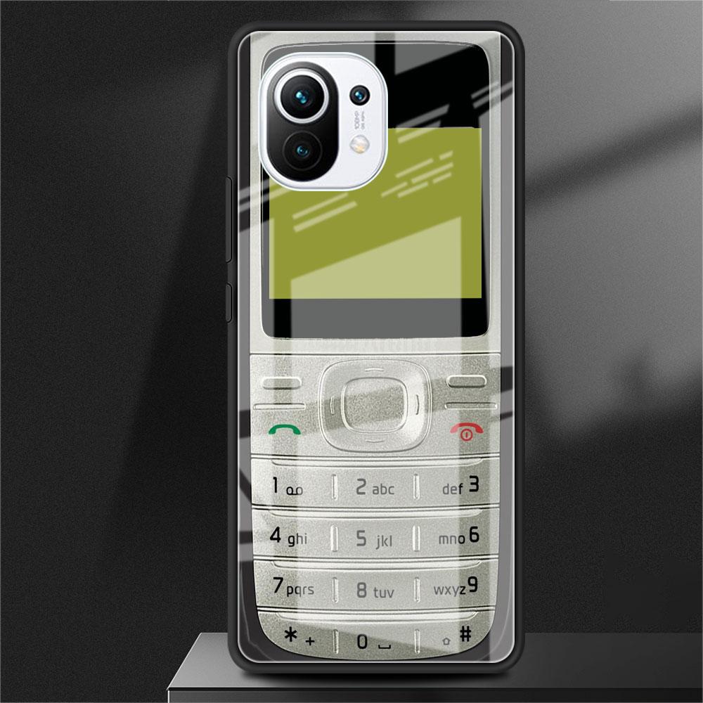 Magnetic Radio Tape Cassette Glass Case For Xiaomi Poco X3 NFC 11 Lite 11T F3 M3 Redmi Note 11 10 9 8 Pro 10S 9S Phone Cover