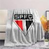 Sao Paulo FC3 Flannel Blanket, High Quality Comfortable for All Seasons, Home Decor, Warmth and Comfort