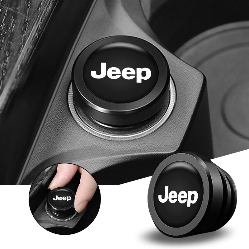 Car Cigarette Lighter Decorative Cover Plug Dust Cap for Jeep JPB Renegade Wrangler JK Compass Grand Cherokee Gladiator Accessor AJQ1