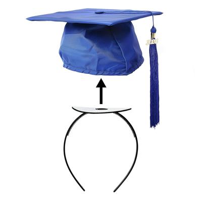 Serre-tête Chapeau de Graduation Bandeau Anti-chute Fixe Votre Chapeau de Graduation Stabilisateur de Chapeau de Graduation Antidérapant Pour Diplômés Étudiants