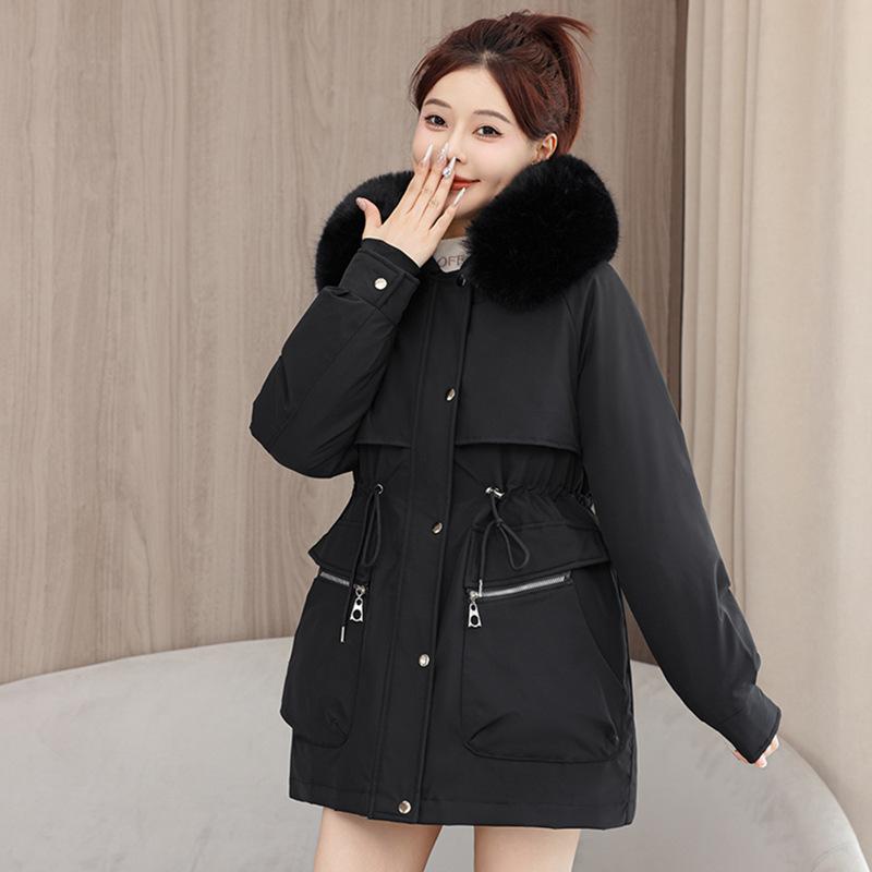 One Dress Three Wear Pie Overcome Women's Removable Liner Cotton-padded Coat Winter New Cotton-padded Jacket Down Cotton-padded Jacket