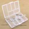 6 Slots Empty Container For Fruit Pick Storage Box For Fruit Pick Box For Fruit Pick Packaging Gift Earring Ring Box For Jewelr