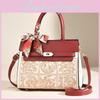 Trendy Woven Shoulder Bag For Women In Blue And White Elegant Fall Fashion