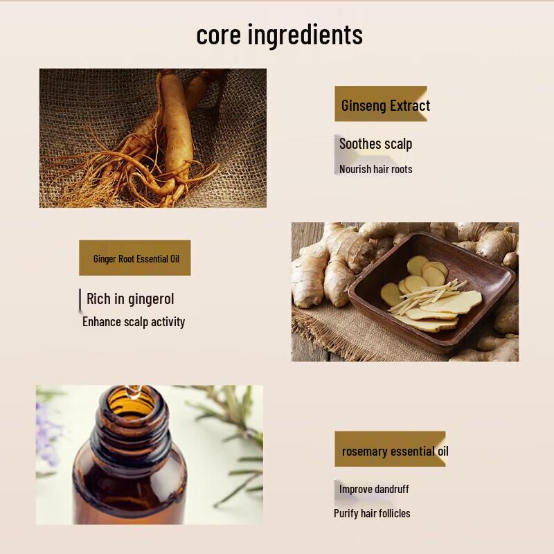 Sureau Ginseng Ginger Root Strengthening Shampoo 800ml