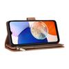 For Samsung Galaxy A54 5G Case Multiple Card Slots PU Leather Zipper Phone Cover