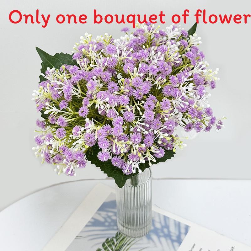 Konstgjord Gipsophila Paniculata Bröllopsdekoration Med Mjuk Gel-material För Hem- och Eventdekoration