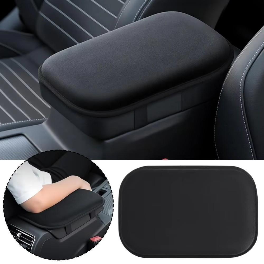 Plush Car Armrest Cushion Booster Pad Thicken Heightening Pad Car Armrest Pad For Central Console