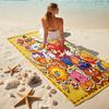 1Pc Super Mario Adventure Beach Towel, Quick Dry, Multi-Use for Beach Pool Gym Yoga Home Travel, Christmas, Halloween, Xmas Gift M929288