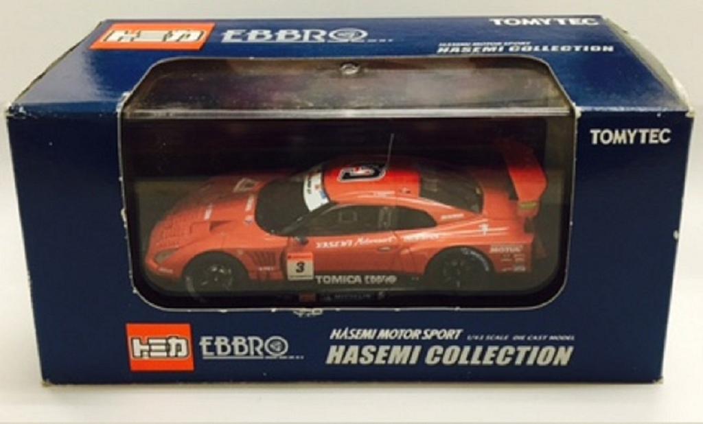 Tomica Ebro Hasemi 2009 Completed Product 1/43 GT-R #3