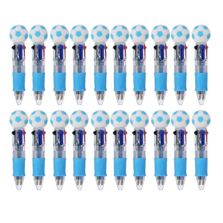 Ballpoint Pen for School Students, 4 Colors in One Retractable Rainbow Pen Multicolor Ballpoint Pen for Class Office