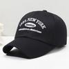 Korean Retro Baseball Hat Women'S Autumn Winter Versatile Ins Street Letter Embroidered Caps Summer Couple Men