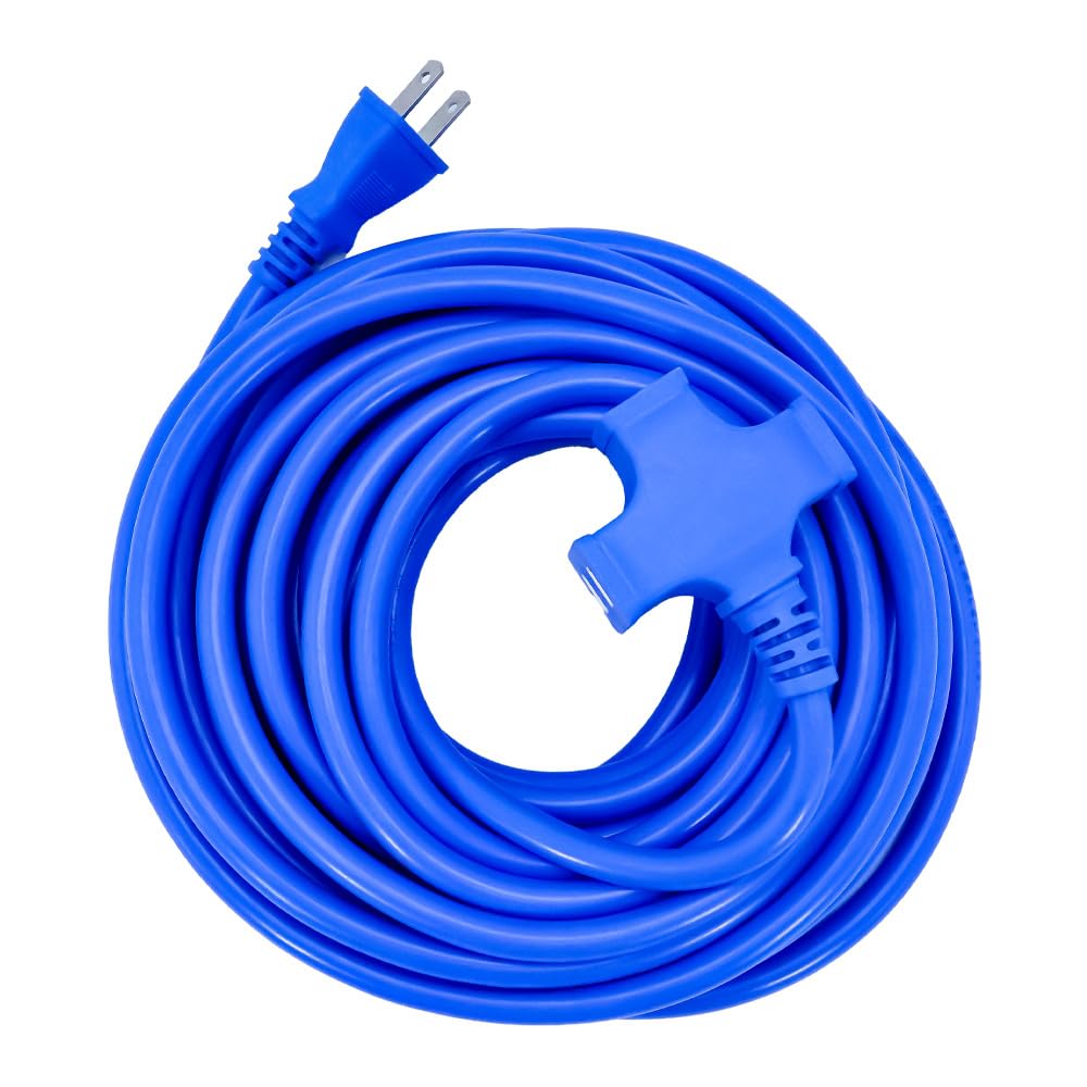 Seiko Shoji KY-3 Cross-shaped Multi-extension Cord 10m Blue