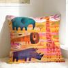 Exotic Animals & Abstract Patterns Pillow Case  Soft Pillow Cover Fashion Pillowcases For Wedding Party Home Decor