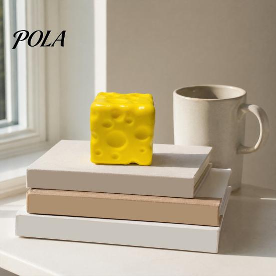 Stress Relief Tool Fake Cheese Squeeze Toy, Anxiety Cube Sensory Slow Rising Toy Pinch Home Office Relaxation Food