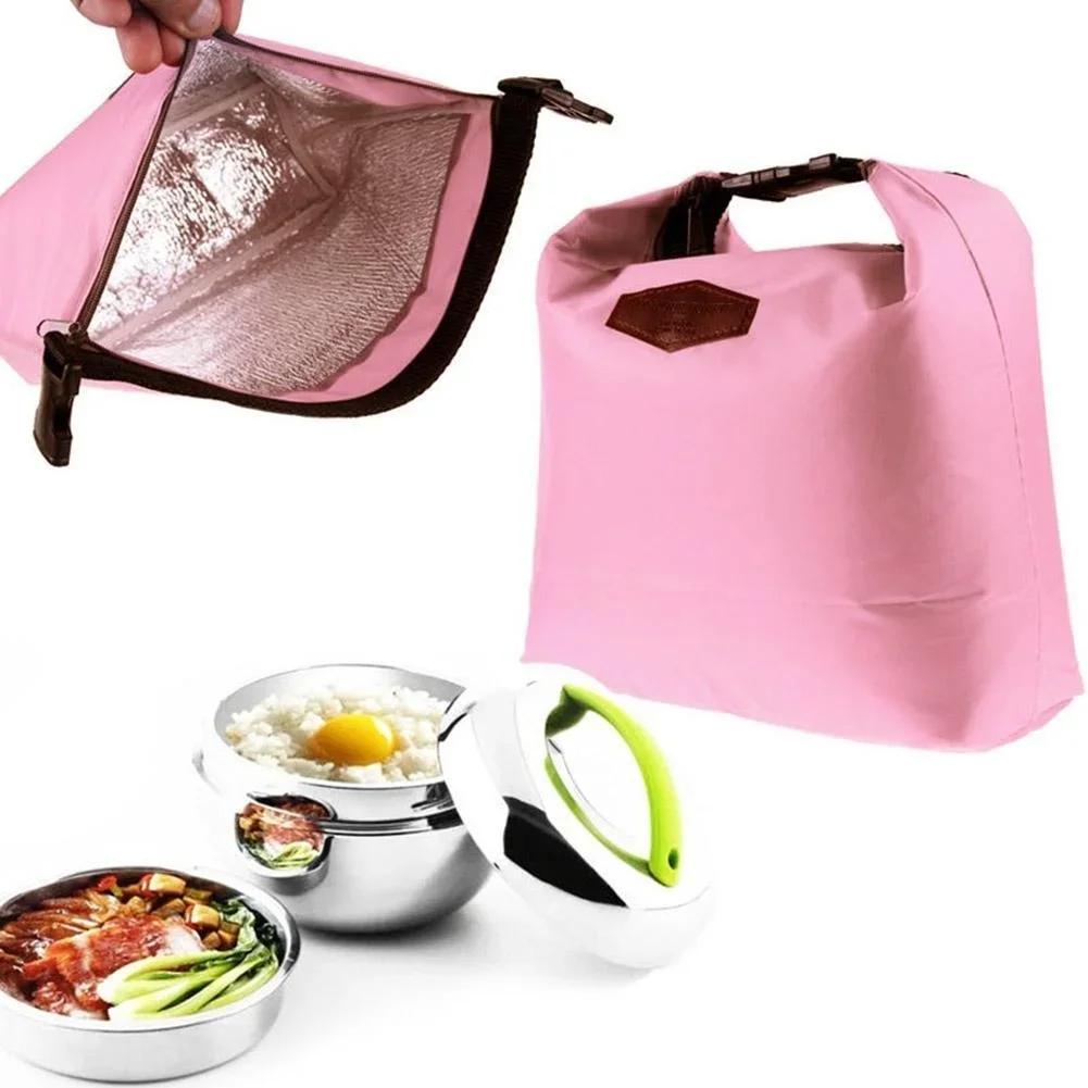 Picnic Insulated Lunch Bag Large Built Box Container Cooler Thermal Waterproof Tote