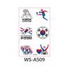World fan national flag face stickers for football events, waterproof and sweat-resistant, suitable for competitions and sports events, tattoo