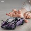 1:43  Alloy car model simulation and rebound small sports car Children's toy car gift collection display