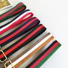 Neue Schultergurt-Taschenzubehörteile Bunt Vielseitig Einzelne Schulter Schräg über Körper Längerer Breiter Taschen-Verstellbarer Gestreifter Gurt