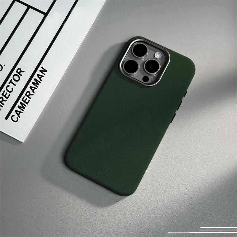 

Liquid Silicone Leather Phone Case for Magsafe Case for IPhone 16 Pro Max Plus 15 14 13 Apple Magnetic Wireless Charging Cover For iPhone 13 Pro