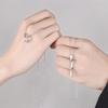 [kokoromilove] Couple's Matching Necklaces, Set of 2, Gift for Adults and High School Students, Sterling Silver 925