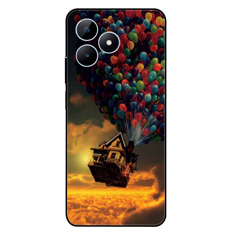 Funda For Realme Note 50 Case Silicone Soft Shockproof Cartoon TPU Phone Shell For Realme Note50 Cover Painted Cute Coque Note50
