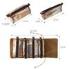 Cosmetic Bag for Women Zipper Mesh Separable Cosmetics Pouch Ladies Foldable Nylon Bag