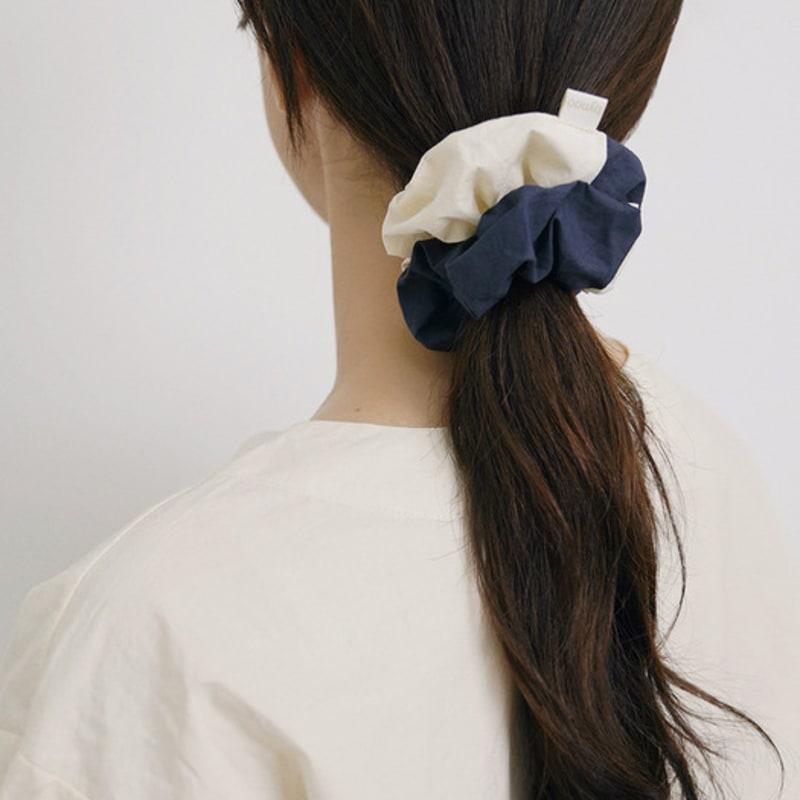 Bynoo Classic Color Block Scrunchie (6 Colors)