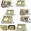 Mein Nachbar Totoro Anime Cartoon Leinwand Schultasche