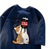 T Shirt Cat Chinoiserie Style Funny Summer Retro Trend Cartoon Kitten Tops Tee Tshirt Unisex Design Lovers Casual Short Sleeved