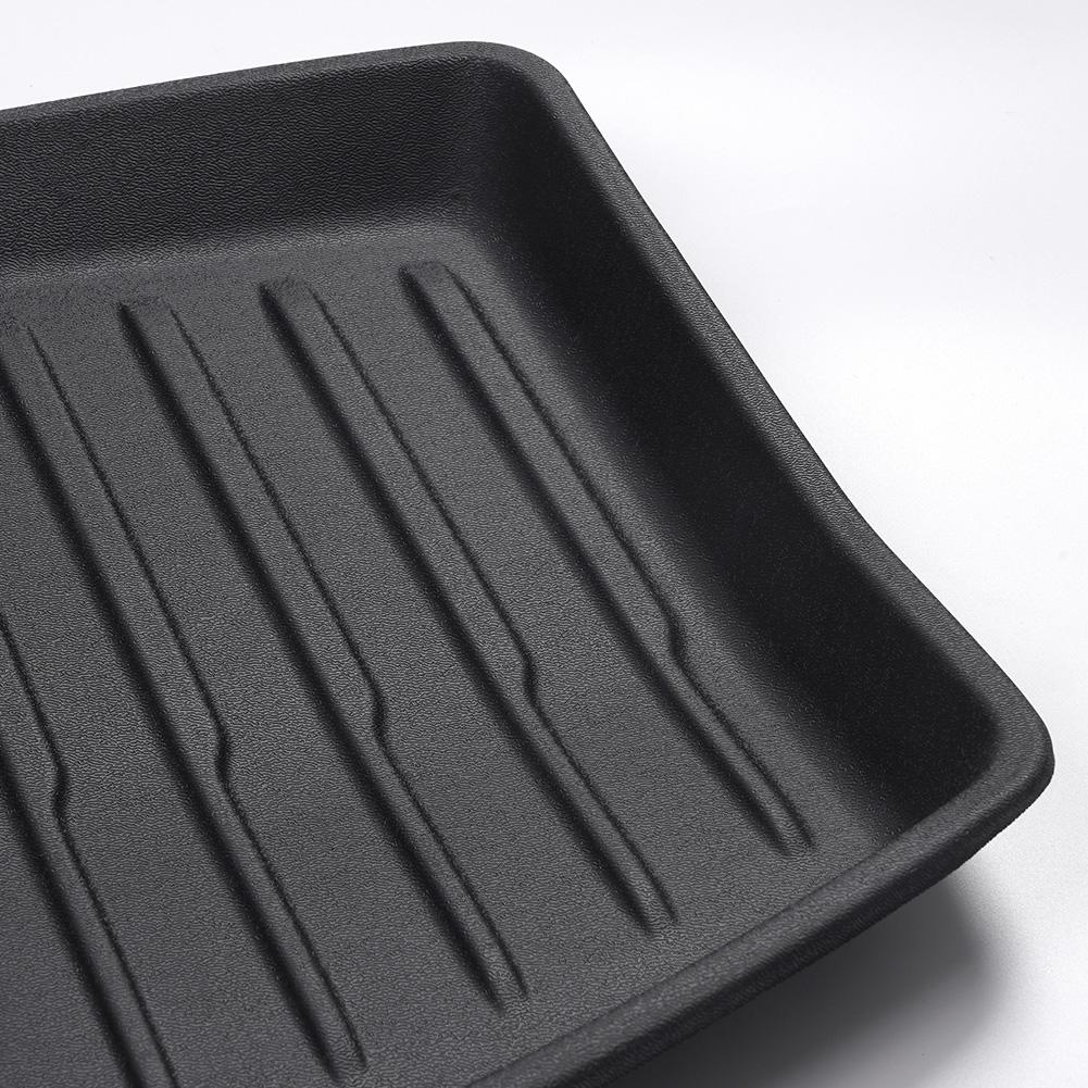 Car Front Rear Trunk Mats Full Protection TPE Pad Front Rear Mat Trunk Mats TPE Front Rear Storage Box Pad for Tesla Model 3 24