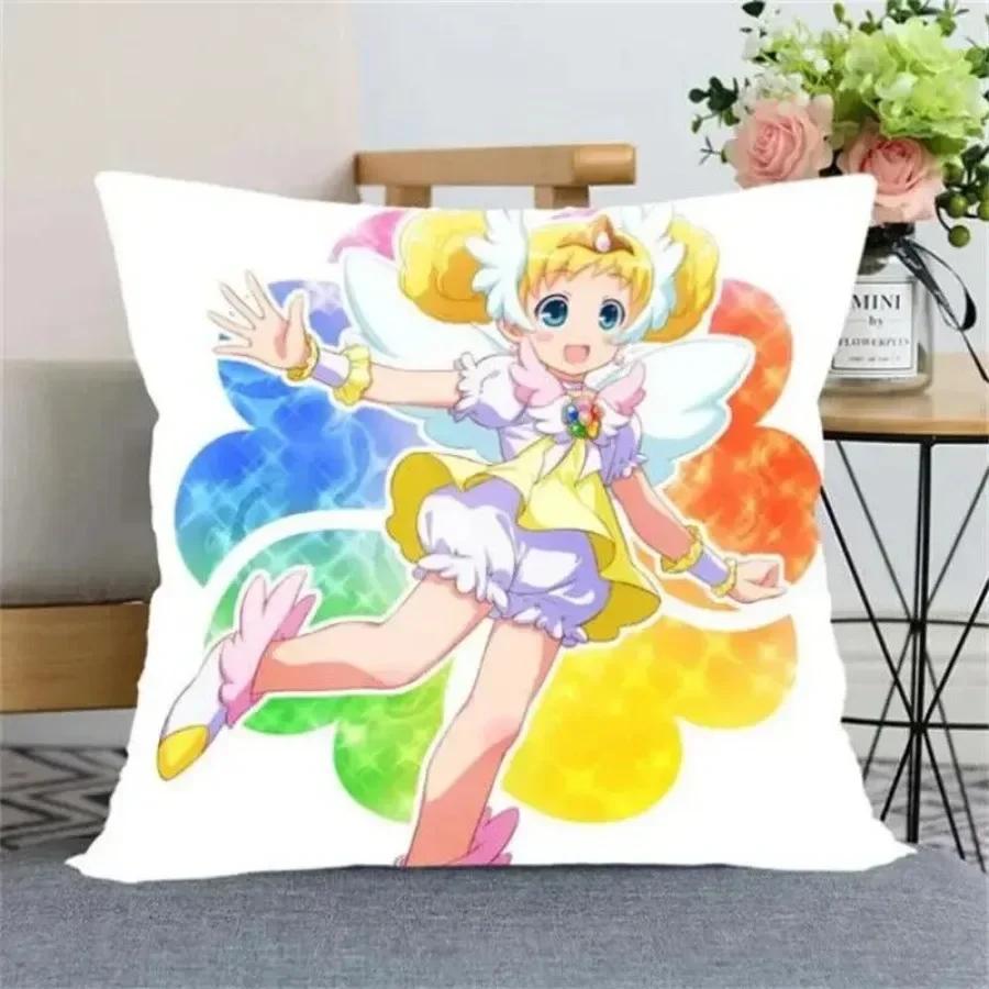 New Arrival Smile Precure! Pillow Cover Bedroom Home Office Decorative Pillowcas