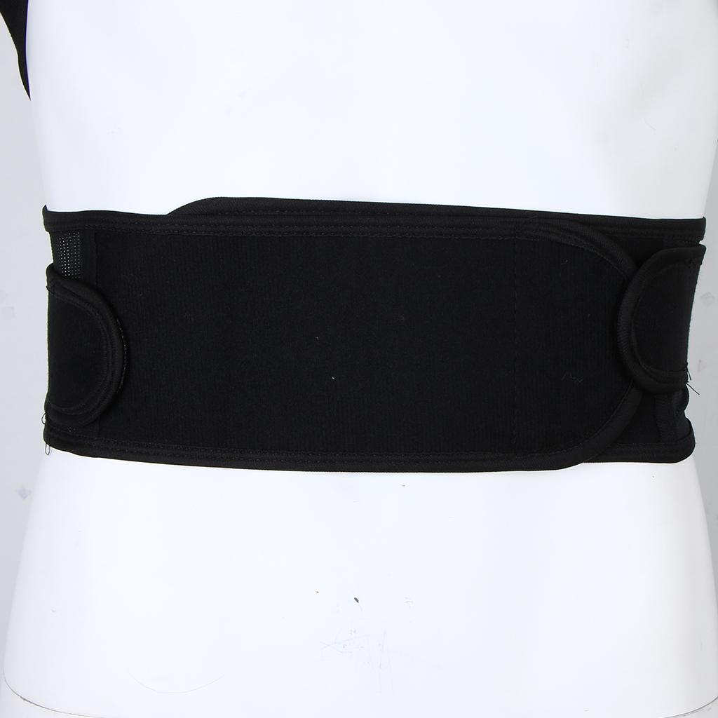 Women's Men's Support Posture Correction Straight Hold For - Black, M