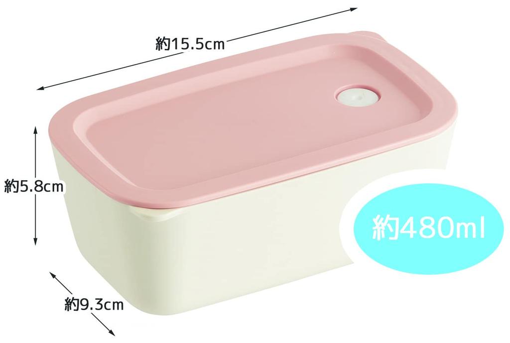 Skater System Container Lunch Set Made In Box, 3-Size (4-Piece Set), Basic, Japan, LBST4S-A