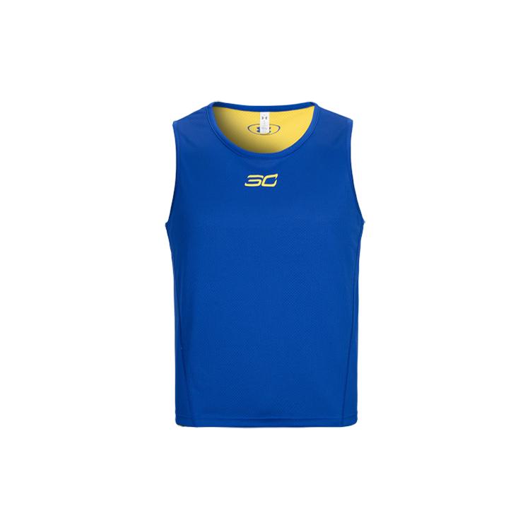 Under Armour Curry Basketball Jersey Men s Royal Blue 1329427-401 S