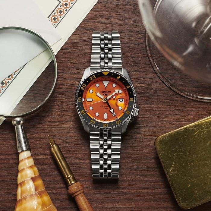 SEIKO SEIKO 5 Sports Limited Edition Mechanical SSK005K1 GMT Orange Automatic & Manual Winding SKX Sports Style