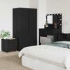 Bathroom Cabinet Black 40.5 X 40 X 44 Cm Particleboard