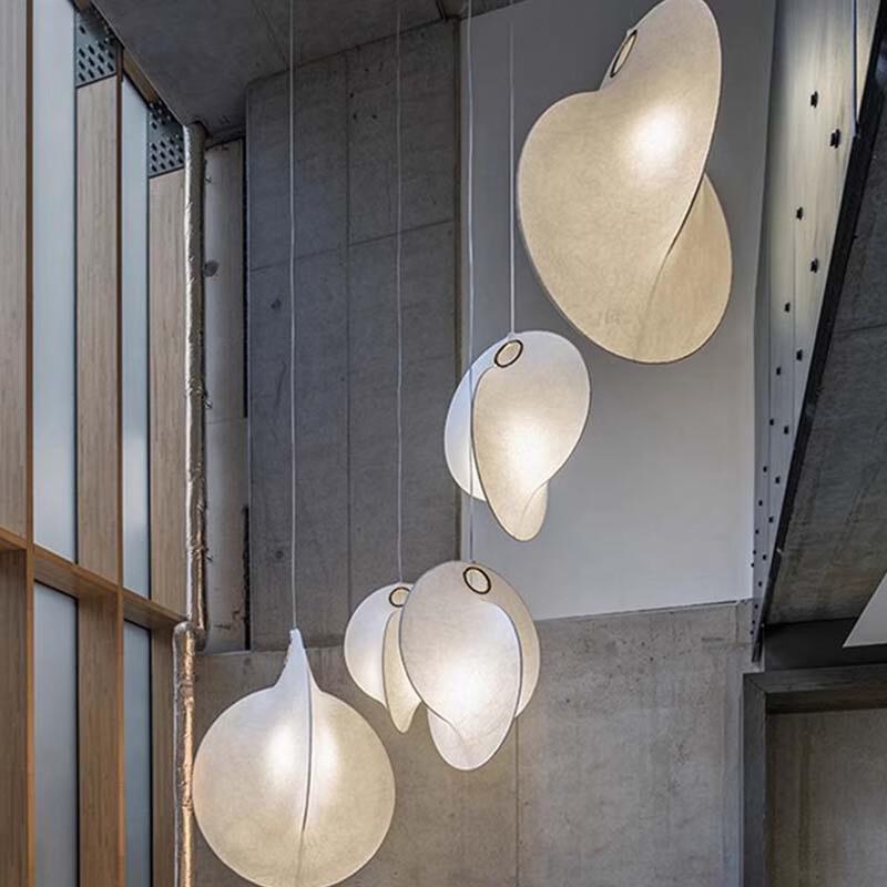 Nufeng Stylish Silk Pendant Lamp
